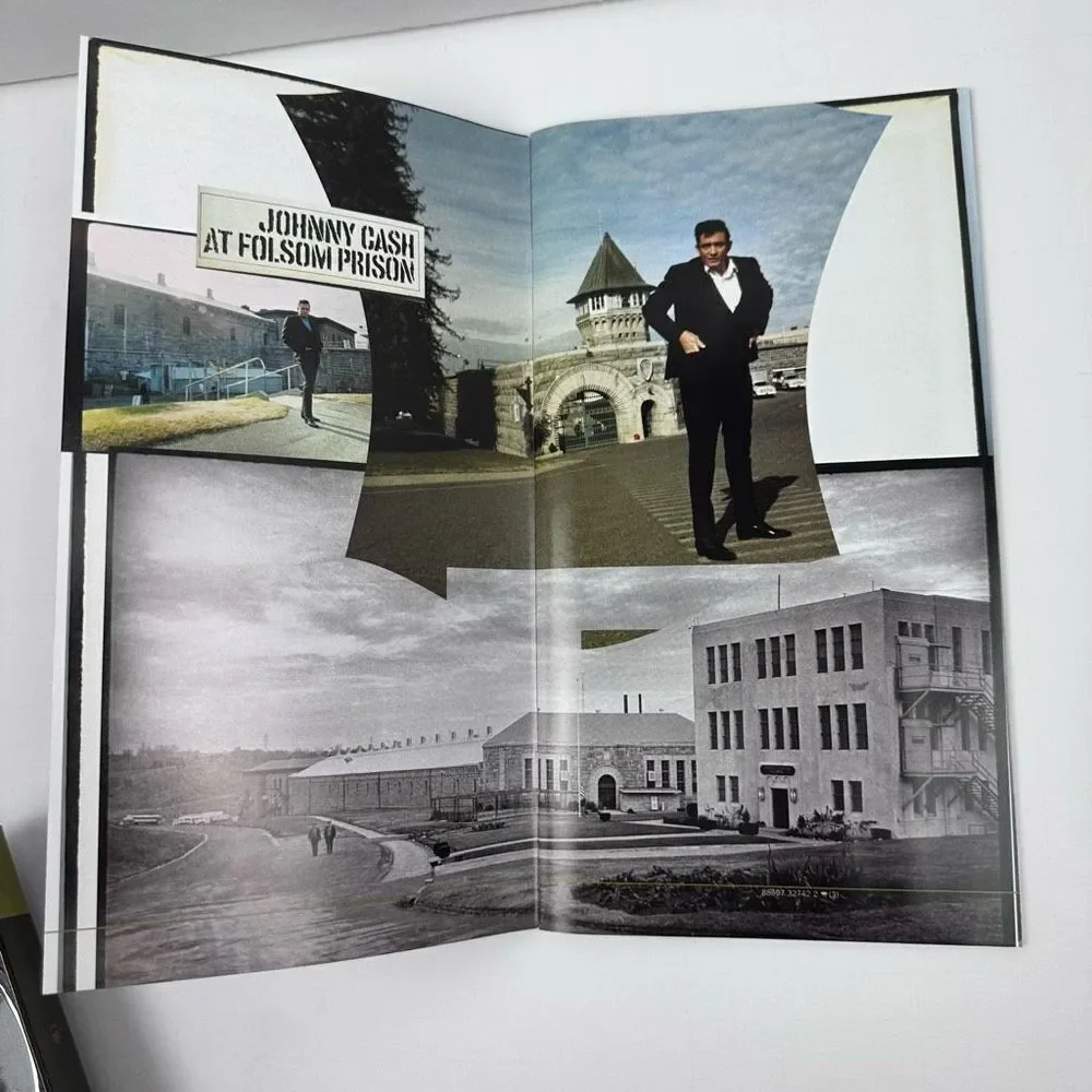 At Folsom Prison by Johnny Cash 2 CD and 1 DVD Music Collection‎